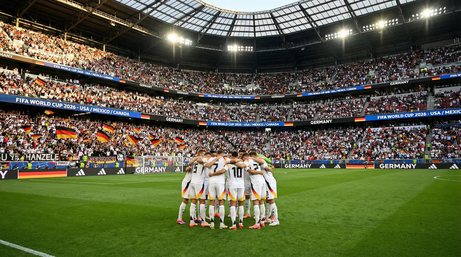 La nazionale tedesca al Mondiale 2026 nel Girone E
