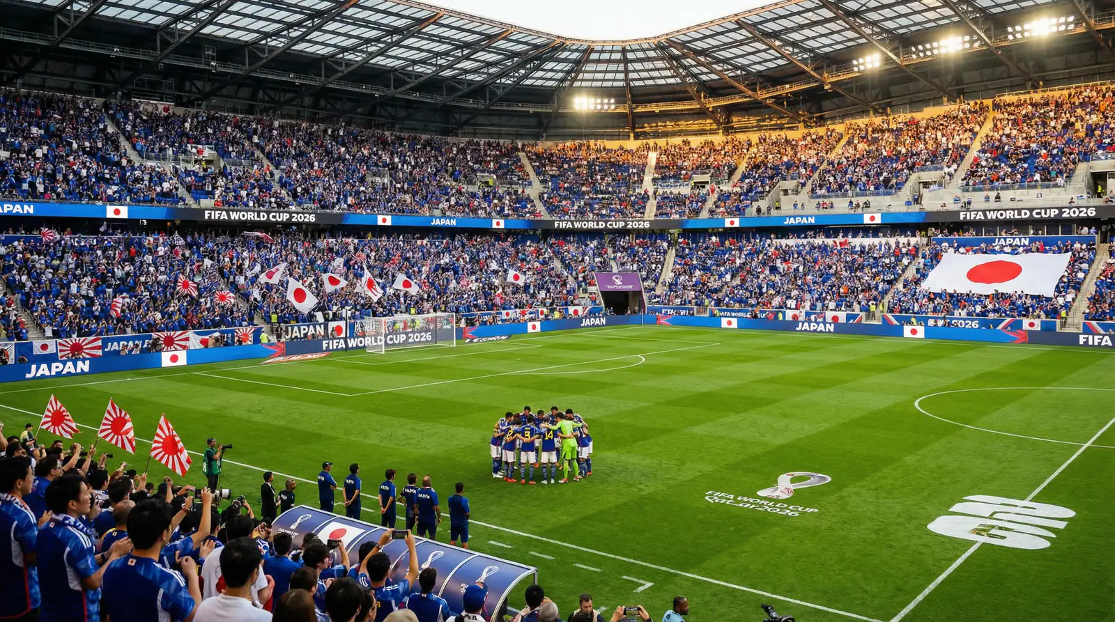 I Samurai Blue giapponesi al Mondiale 2026 nel Girone F
