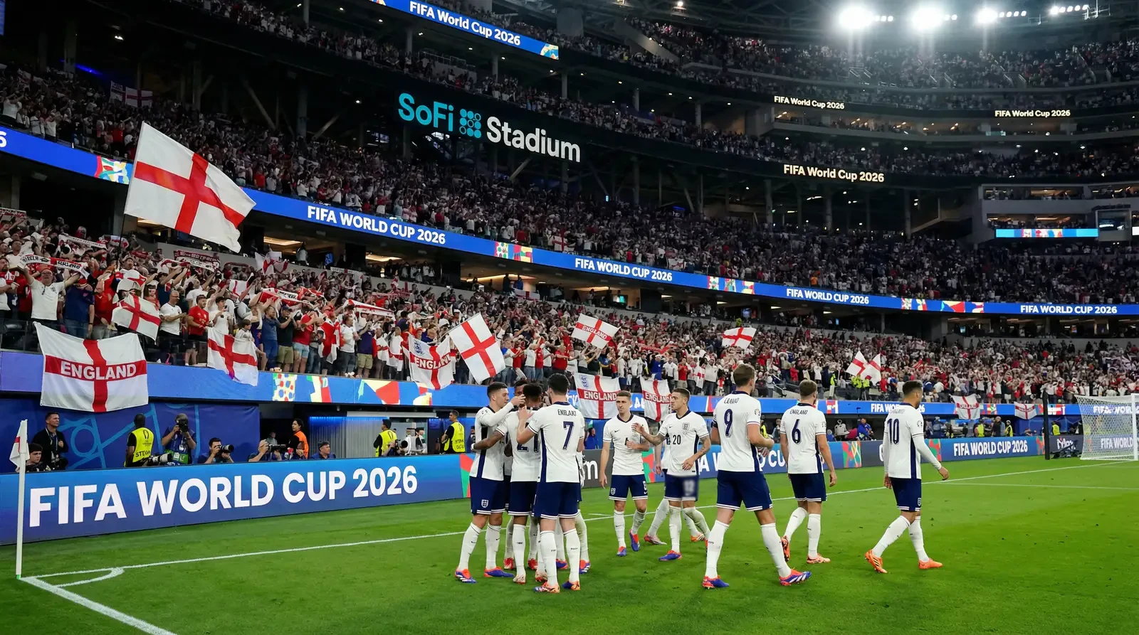 La nazionale inglese al Mondiale 2026 nel Girone L