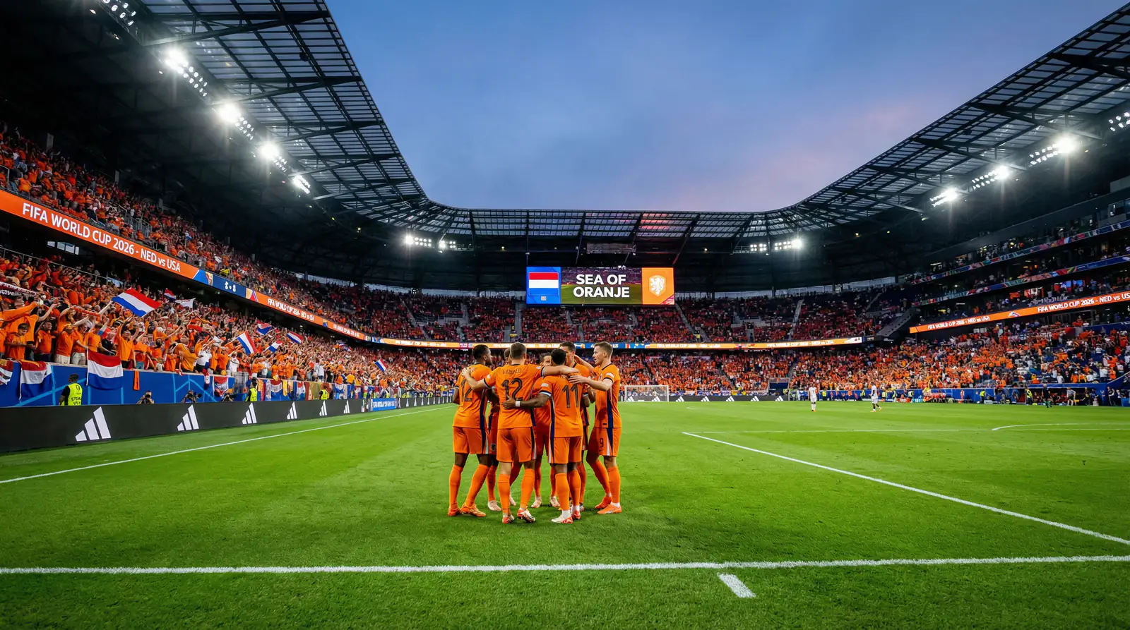 La nazionale olandese Oranje al Mondiale 2026 nel Girone F