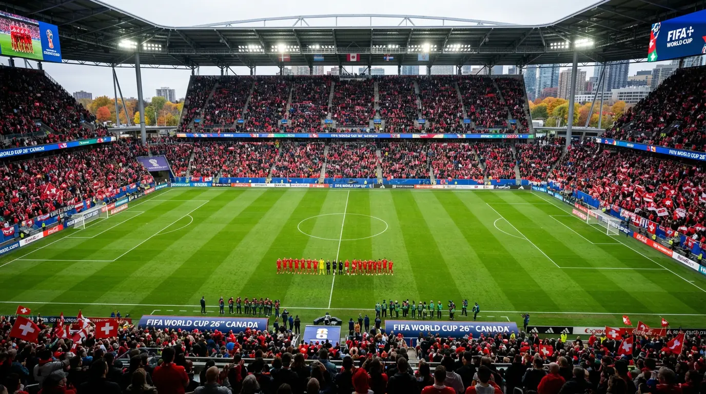 La Nati svizzera al Mondiale 2026 nel Girone B con l'Italia